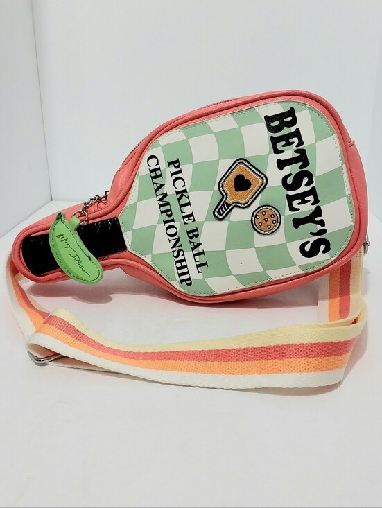 Betsey Johnson Handbags - Betsey Johnson Pickleball Championship Crossbody Sling Bag